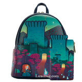 Loungefly Disney Brave Princess Castle Mini Backpack Wallet Set