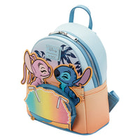 Loungefly Disney Lilo & Stitch Snow Cone Mini Backpack Wallet Set