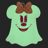 Loungefly Disney Pastel Ghost Minnie Glow In The Dark Mini Backpack