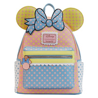 Loungefly Disney Minnie Mouse Pastel Polka Dot Mini Backpack