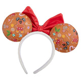 Loungefly Disney Gingerbread Bow Heart Headband