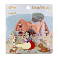 Loungefly Disney Snow White 4 Pieces Enamel Pin Set