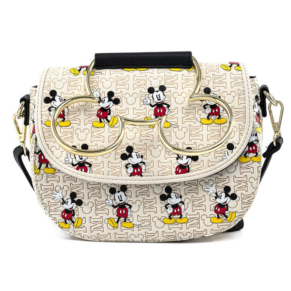 Loungefly Disney Mickey Mouse  Hardware Crossbody Bag