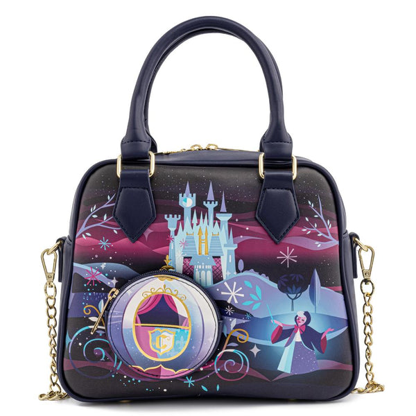 Loungefly Disney Cinderella Castle Series Crossbody Bag