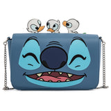 Loungefly Disney Lilo and Stitch Duckies Crossbody Bag