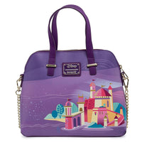 Loungefly Disney Ariel Castle Faux Leather Crossbody Bag