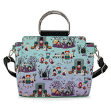 Loungefly Disney Hocus Pocus Scene Crossbody Bag and Wallet Set