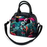 Loungefly Disney Night Before Christmas Simple Meant To Be Large Crossbody Bag