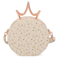 Loungefly Disney Ultimate Princess Metal Crown Crossbody Bag Wallet Set