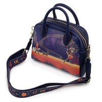Loungefly Disney Pixar Coco Marigold Bridge Crossbody Bag Wallet Set