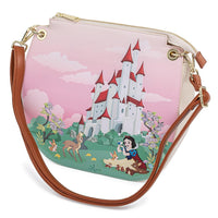 Loungefly Disney Snow White Castle Scene Crossbody Bag