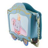 Loungefly Disney Dumbo 80th Anniversary Train Car Crossbody Wallet Set