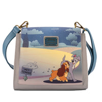 Loungefly Disney Lady and The Tramp Crossbody Bag