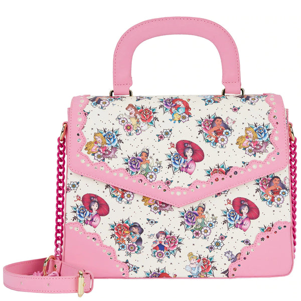 Loungefly Disney Princess Tatoo Crossbody Bag