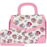 Loungefly Disney Princess Tatoo Crossbody Bag Wallet Set