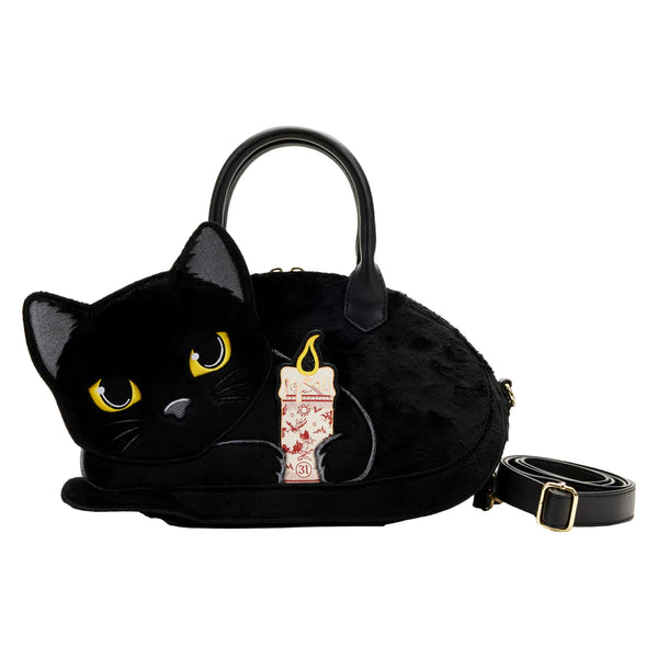 Loungefly Disney Hocus Pocus Binx Holding Candle Crossbody Bag