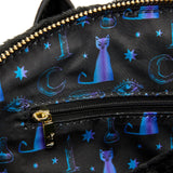Loungefly Disney Hocus Pocus Binx Holding Candle Crossbody Bag Wallet Set