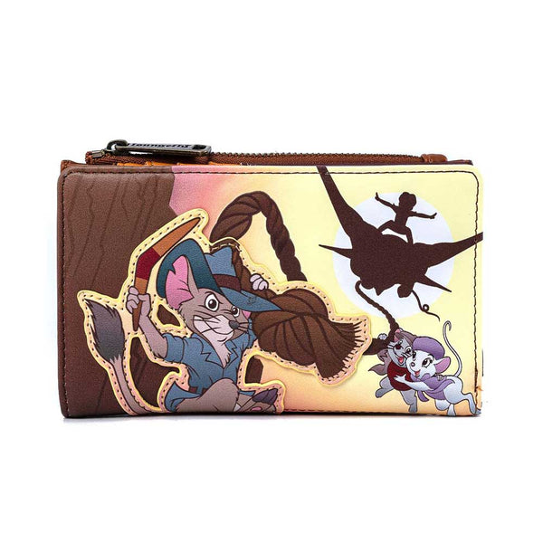 Loungefly Disney Rescuers Down Under Flap Wallet