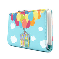 Loungefly Disney Up Balloon House Flap Faux Leather Wallet