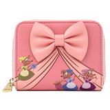 Loungefly Disney Cinderella 70th Anniversary Bow Zip Wallet