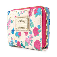 Loungefly Disney Sleeping Beauty Floral Fairy Godmother Mini Backpack Wallet Set