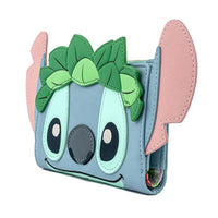 Loungefly Disney Stitch Luau Mini Backpack and Wallet Set