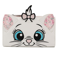 Loungefly Disney Aristocats Marie Floral Footsy Mini Backpack Wallet Set