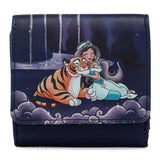 Loungefly Disney Aladdin Princess Jasmine Castle Mini Backpack Wallet Set
