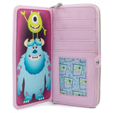 Loungefly Disney Pixar Monsters Inc Boo Mike Sully Mini Backpack Wallet Set