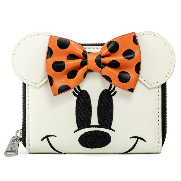 Loungefly Disney Ghost Minnie Mouse Glow in the Dark Wallet