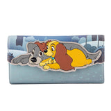 Loungefly Disney Lady and The Tramp Flap Wallet