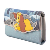Loungefly Disney Lady and The Tramp Flap Wallet