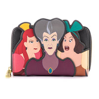 Loungefly Disney Villains Scene Evil Stepmother Stepsisters Mini Backpack Wallet