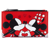 Loungefly Disney Mickey Minnie Heart Hands Mini Backpack Wallet Set