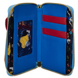 Loungefly Disney Snow White Bow Handle Mini Backpack Wallet Set