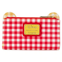 Loungefly Disney Winnie The Pooh Gingham Mini Backpack Wallet Set