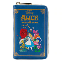 Loungefly Disney Alice in Wonderland Book Crossbody Bag Wallet Set
