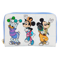 Loungefly Disney Mousercise Mini Backpack Wallet Set
