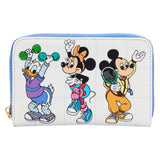 Loungefly Disney Mousercise Zip Wallet