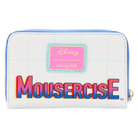 Loungefly Disney Mousercise Zip Wallet