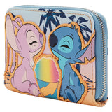 Loungefly Disney Lilo & Stitch Snow Cone Mini Backpack Wallet Set