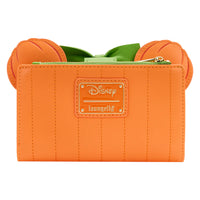 Loungefly Disney Glow Face Minnie Pumpkin Mini Wallet