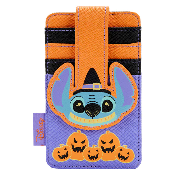 Loungefly Disney Lilo and Stitch Glow Halloween Card Holder