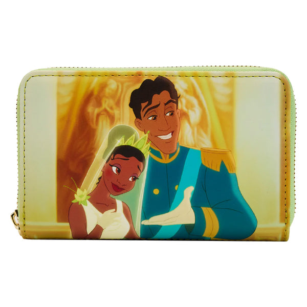 Loungefly Disney The Princess and the Frog Princess Scene Zip Around Wallet