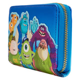 Loungefly Disney Monster's University Scare Games Zip Around Wallet