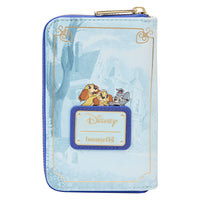 Loungefly Disney Lady and the Tramp Book Zip Around Wallet
