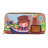 Loungefly Warner Brothers Charlie and The Chocolate Factory Mini Backpack Wallet