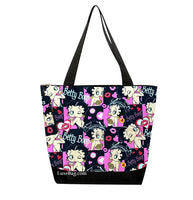 Betty Boop Canvas Shopping Bag (Multi)