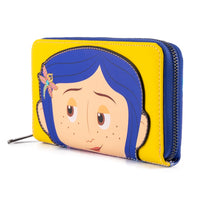 Loungefly Laika Coraline Raincoat Mini Backpack Wallet Set
