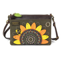 Chala Garden Collection Sunflower Dazzled Mini Crossbody Bag (8" x 6")